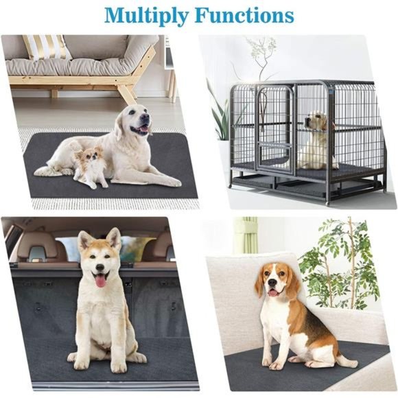 Reusable Pee Pads for Dogs, 48"x48"/60"x48" Large, Washable Dog Pads - Picture 7 of 8